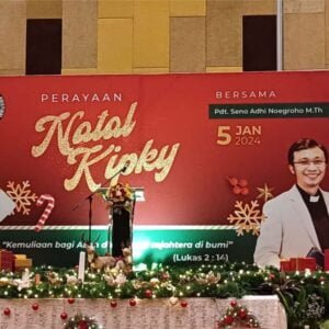 Backdrop Photobooth Natal Tahun Baru Jogja