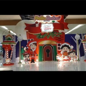 Backdrop Photobooth Natal Tahun Baru Jogja
