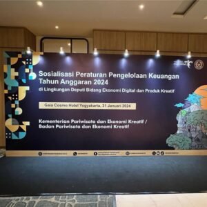Backdrop Event BUMN by Devilo Jogja