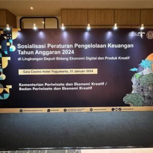 Backdrop Event BUMN by Devilo Jogja
