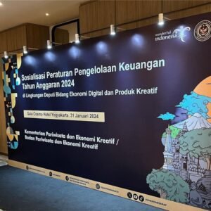 Backdrop Event BUMN by Devilo Jogja