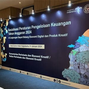 Backdrop Event BUMN by Devilo Jogja