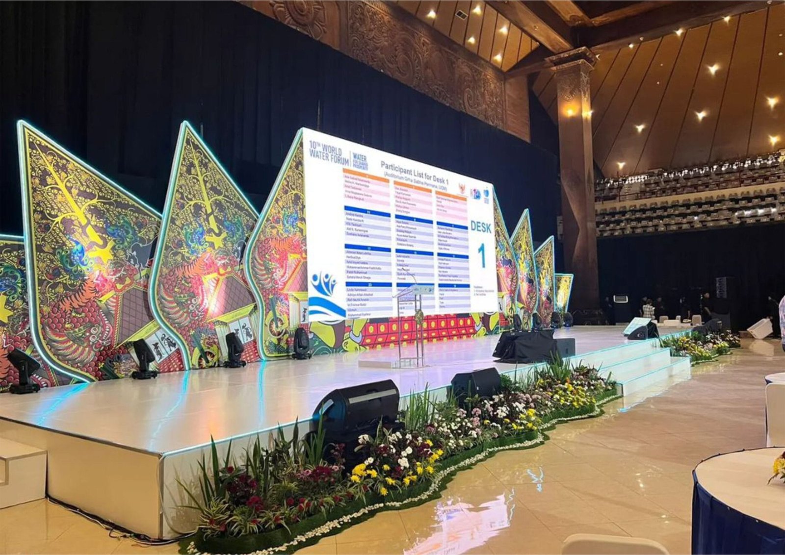 Backdrop Dekor LED Screen Jogja 11