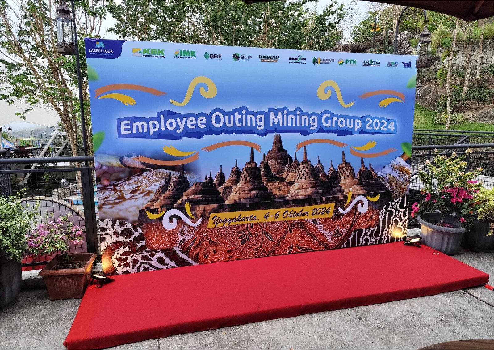 Backdrop Employee Gathering Jogja 04
