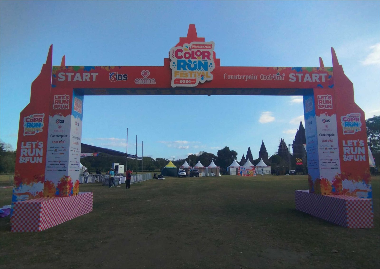 Gate Event Fun Run Jogja 01